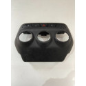 Botão Alerta Moldura Onix Plus 2020 2021 Preto