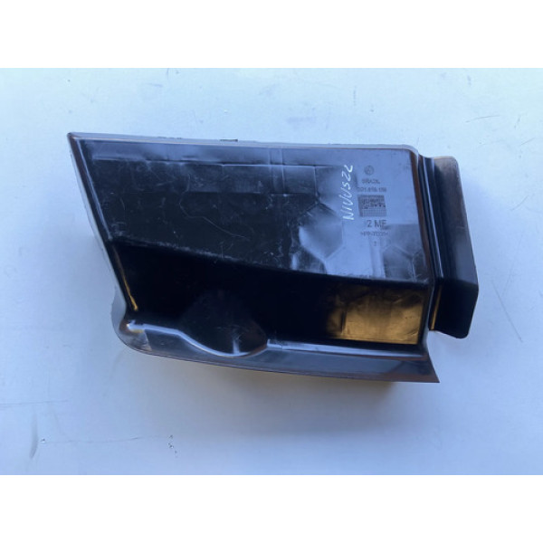 Protetor Entrada De Ar Vw Nivus 1.0 3cc Tsi 200 2021/2022 Preto