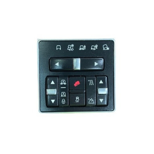 Botão Controle Suspenção Tração Discovery 4 2012 Prateado