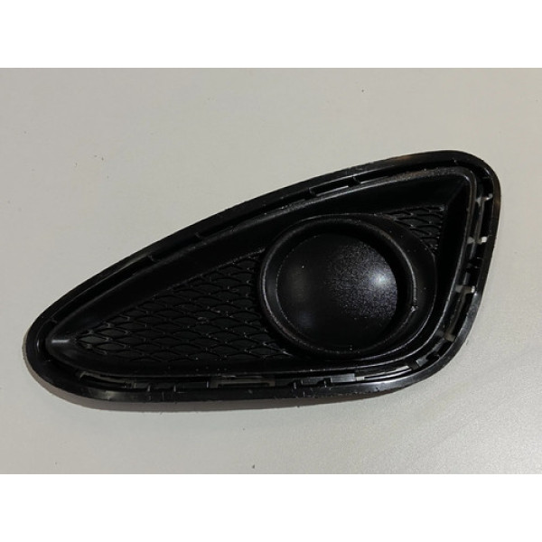 Moldura Farol De Milha Esquerda Hyundai Hb20 2012 2015 Preto Fosco