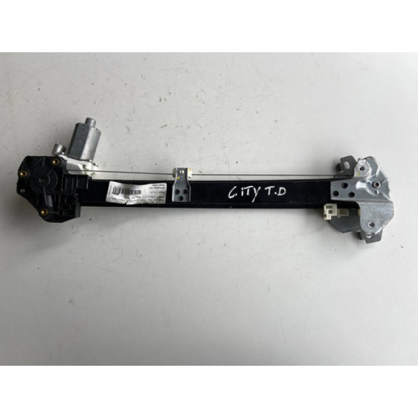 Máquina De Vidro Traseira Direita Honda City 2009 A 2013