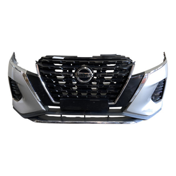 Parachoque Dianteiro Nissan Kicks 1.6 2021 2022 (avaria) Prateado