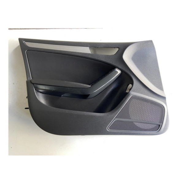 Forro De Porta Dianteiro Esquerdo Audi A4 2010 2011 Preto