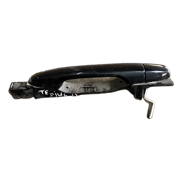 Macaneta Externa Traseira Esquerda Honda Civic 2012 2013 Preto Traseira
