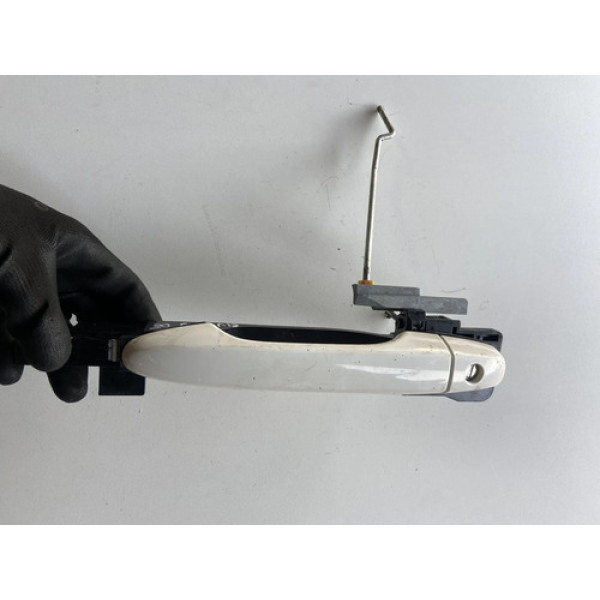 Maçaneta Externa Dianteira Esquerda Civic 2014 2015  Branco Dianteira