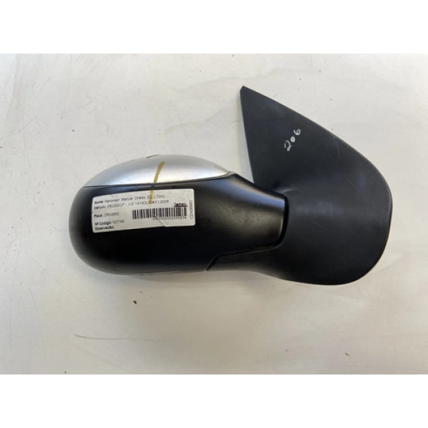 Espelho Retrovisor Lado Direito Peugeot 206 2006
