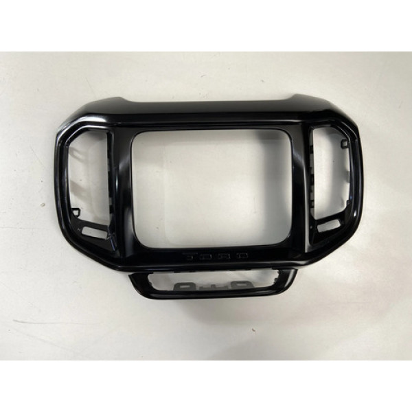 Moldura Painel Multimidia Fiat Toro Diesel 2018 2019 Preto