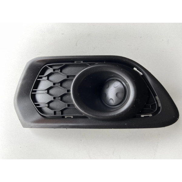 Moldura Farol Milha Esquerdo Sandero 2015 2016 2017 Preto Esquerdo