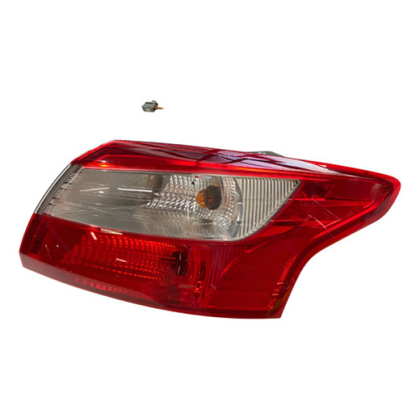 Lanterna Traseira Direita Focus Sedan 2015 Direito Vermelho
