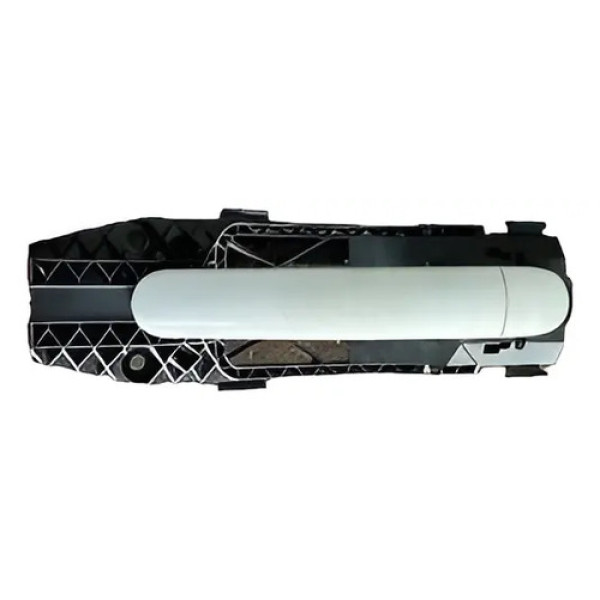 Maçaneta Externa Traseira Direita Tiguan 2.0 16v 2010 201 Branco Traseira