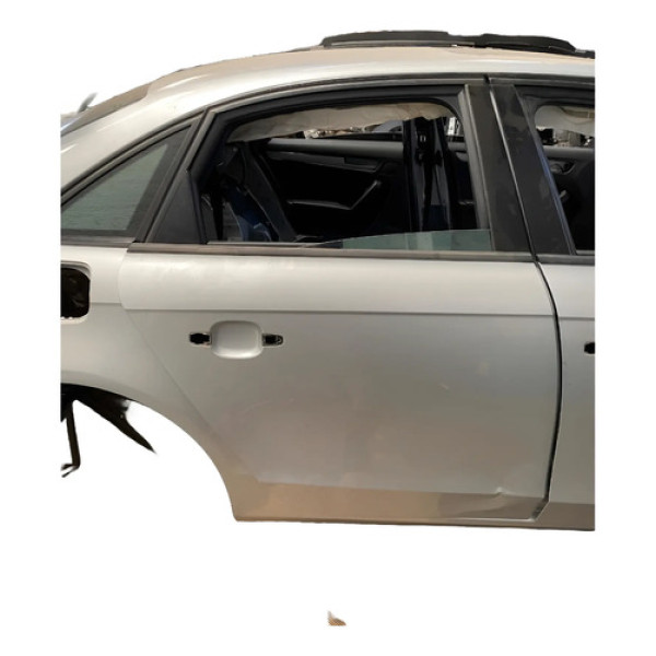 Porta Traseira Direita Audi A4 2.0 2010 2011 (avaria) Traseira Direito Prateado