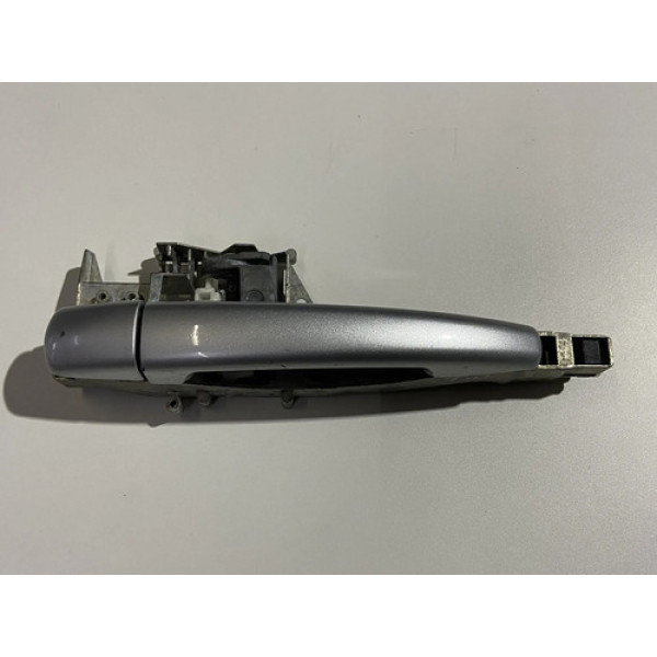 Maçaneta Externa Peugeot 308 2014 2015 Traseira Direita Prateado Traseira
