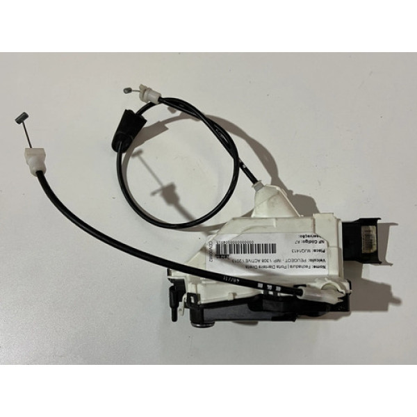 Fechadura De Porta Peugeot 308 2013 2014 Dianteira Direita