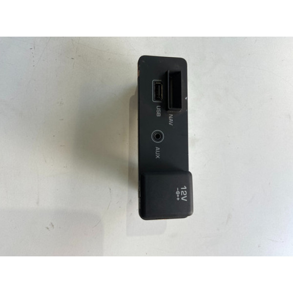 Entrada 12v Auxiliar E Usb Discovery Sporty 2.0 2016 2017 Preto