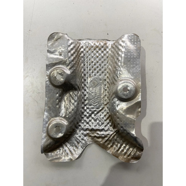 Defletor Protetor Calor Freio Mao Renault Duster 1.6 2019 Prateado