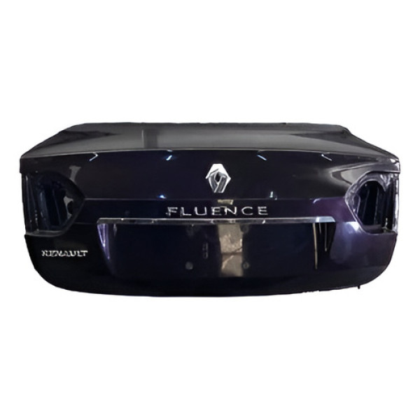 Tampa Traseira Renault Fluence 2014 2015 Preto