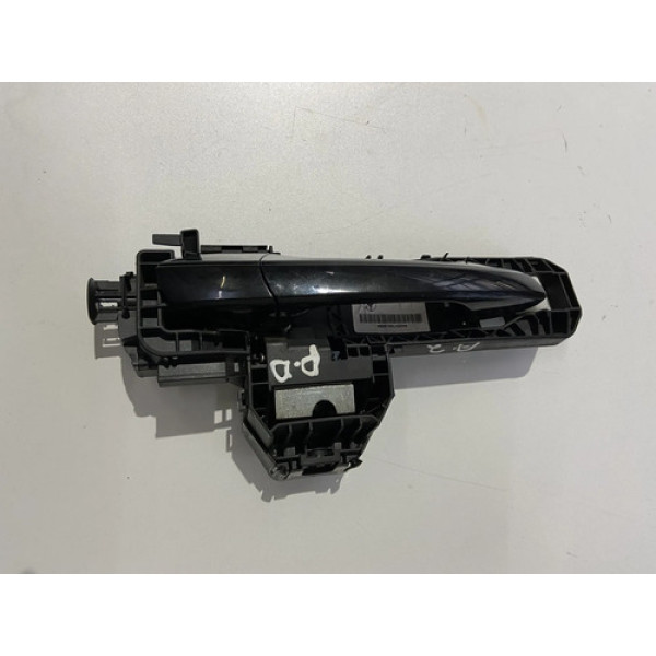 Maçaneta Externa Dianteira Direita Mercedes A200 2014 2015 Preto Dianteira