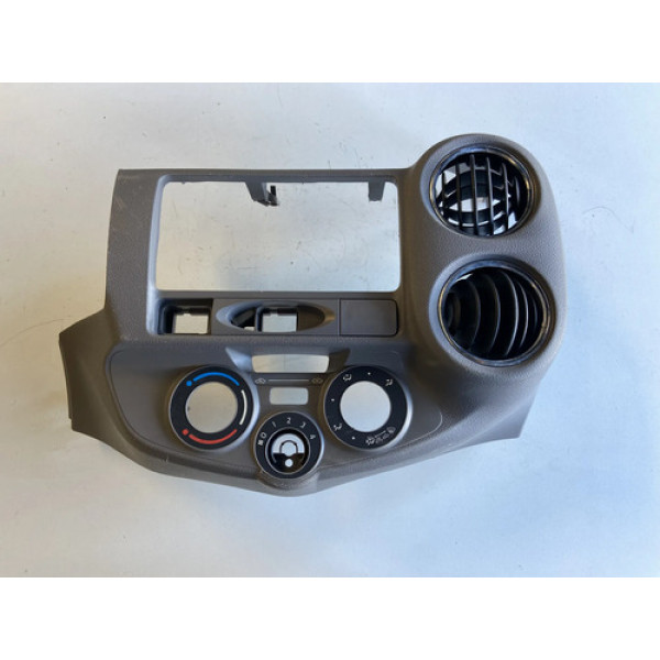 Moldura Painel Comando Ar Toyota Étios Cinza 2014 2015
