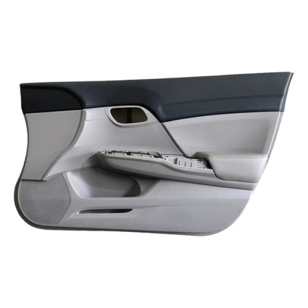 Forro De Porta Dianteira Direita Honda Civic 2012 2013 Cinza