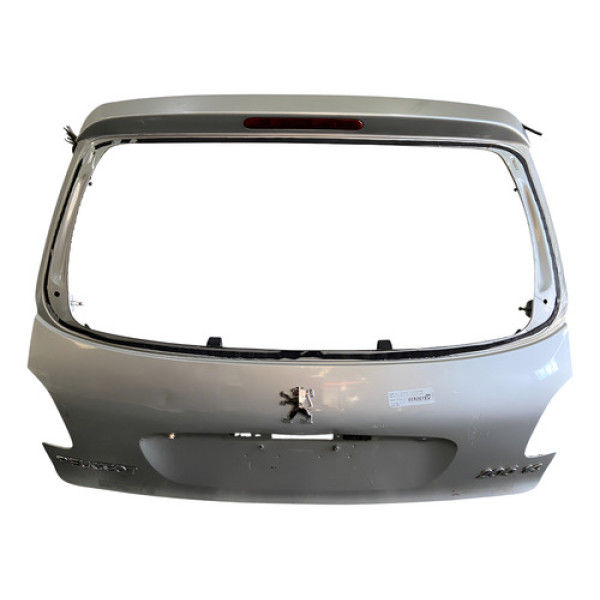 Tampa Traseira Peugeot 206 2006 2007 Prateado