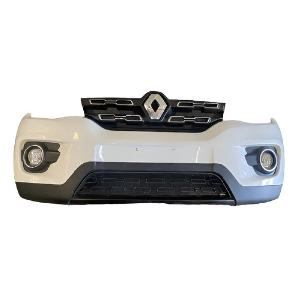 Parachoque Dianteiro Renault Kwid 2018 2019 Branco