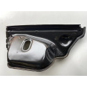 Acabamento Painel Corta Fogo Audi A4 2.0 Tsi 2010 2011 Preto Listras