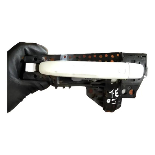 Maçaneta Externa Traseira Esquerda Audi Q5 2.0 2011 2012 Branco Traseira