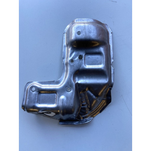 Defletor Calor Turbina Vw Nivus T Cross 1.0 3cc Tsi 2020 Prateado