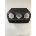 Botão Alerta Moldura Onix Plus 2020 2021 Preto