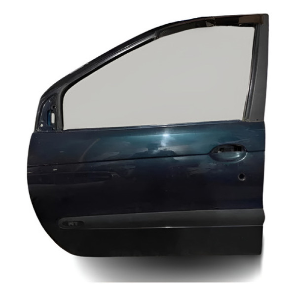 Porta Dianteira Esquerda Renault Scenic 2002 2003 2004 Dianteira Verde
