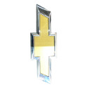 Emblema Símbolo Gravata Chevrolet Tracker 1.2 2021 2022 Prateado