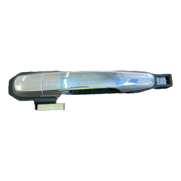 Maçaneta Externa Mitsubishi 3.2 Diesel 2009 2010 Te Prateado Traseira