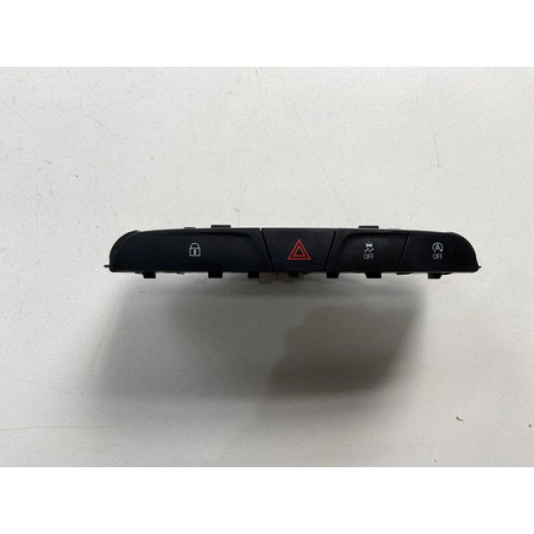 Botão Pisca Alerta Trava Porta Gm Tracker 2020 Preto