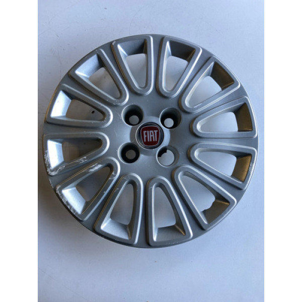 Calota Aro 14 Fiat Gran Siena 2014 2015 Avaria Prateado
