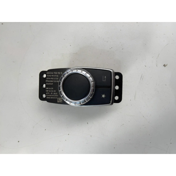 Botão Comando Navegação Mercedes Gla200 2014 2015 Preto