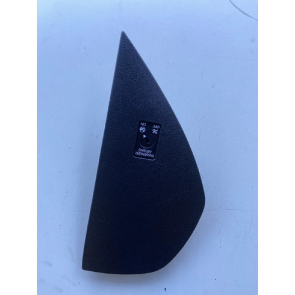 Acabamento Lateral Painel Direito Vw Nivus 2021 Preto Listras