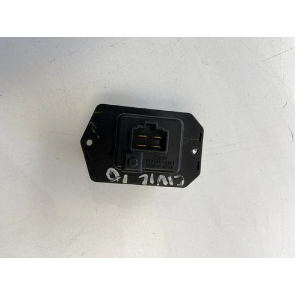 Resistencia Do Ar Interno Honda New Civic 2007 2008 2009 10 Preto