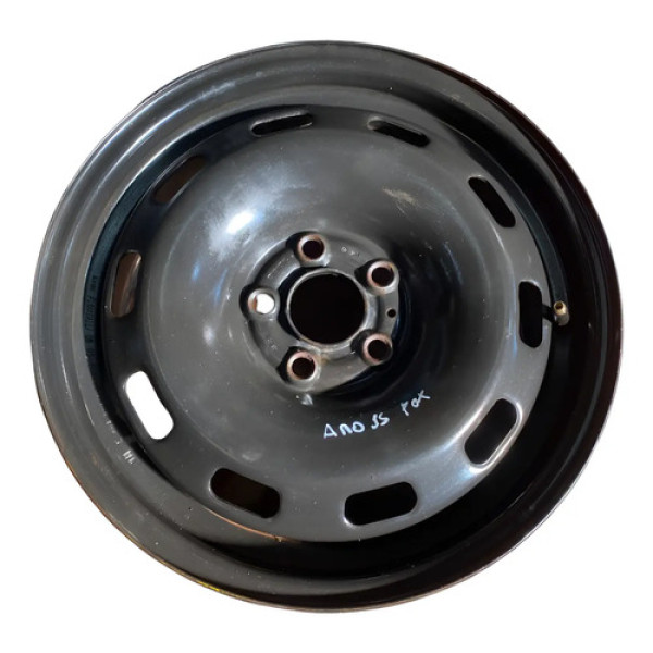 Roda Aro 15 Tala 6 5x100 Spacefox 2015 2016 5z0601027k Preto