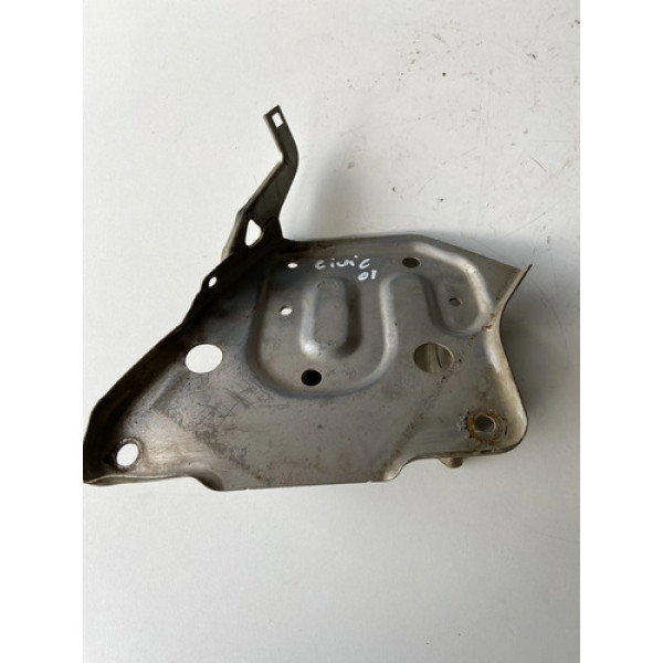 Suporte Base Da Bateria Civic 1.7 2001 2002 Prateado