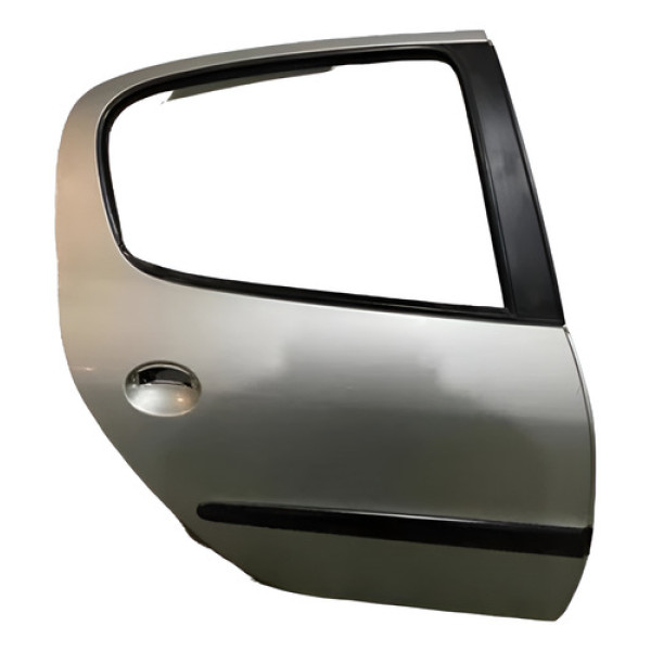 Porta Traseira Direita Peugeot 206 2005 2006 2007 Traseira Prateado
