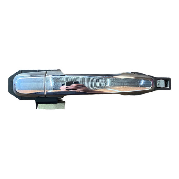 Maçaneta Externa Mitsubihsi L200 Triton 3.2 Diesel 2010 Te Prateado Dianteira