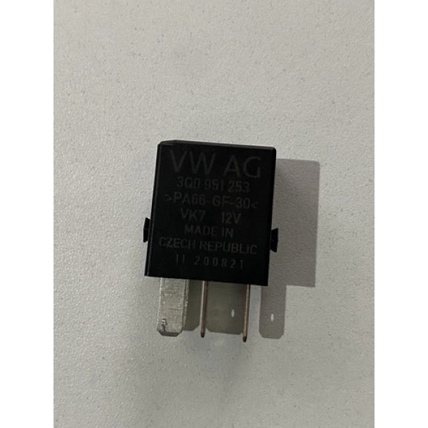 Relé Auxiliar 4 Pino 12v Vw Golf Polo T-cross 12v