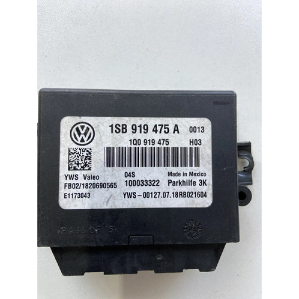 Módulo Sensor Estacionamento Vw Jetta 2012 2013 2014 2015 Preto