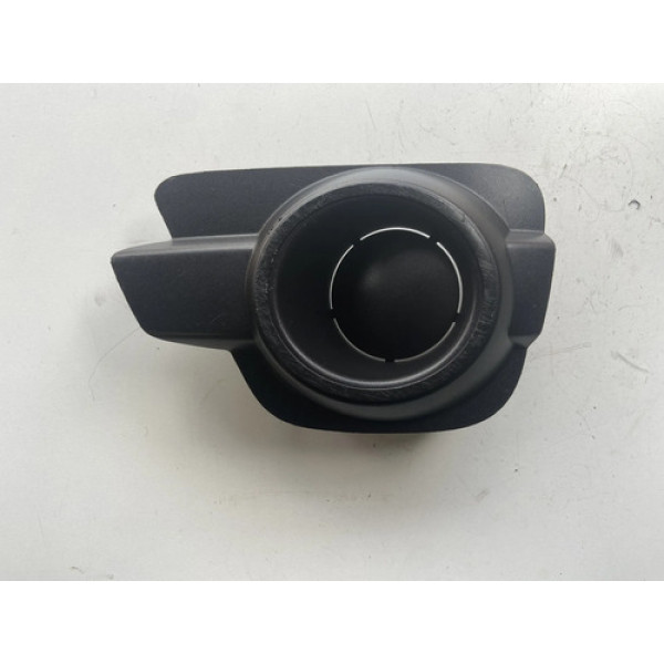  Acabamento Farol Milha Esquerdo Renault Kwid 2020 Preto