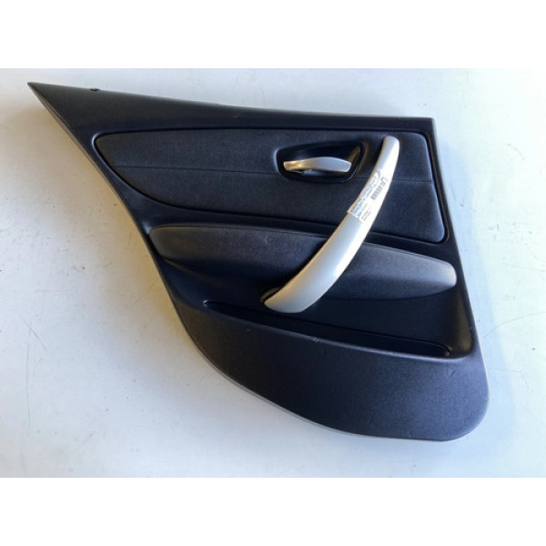 Forro De Porta Traseiro Esquerdo Bmw 120i 2009 2010 Preto