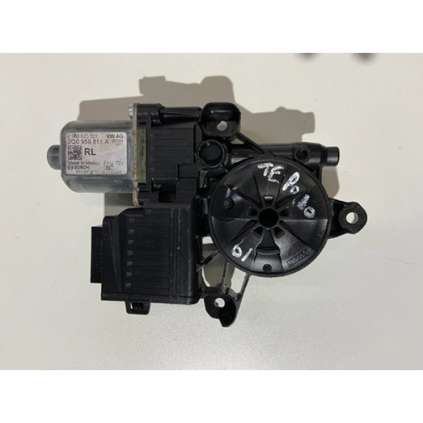 Motor Máquina De Vidro Polo 2020 Traseiro Esquerdo