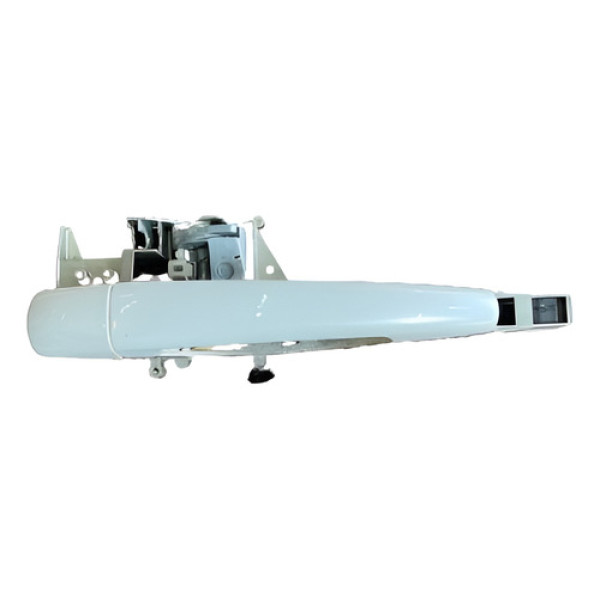 Maçaneta Externa Da Porta Dianteira Direita Peugeot 408 16 Branco Dianteira