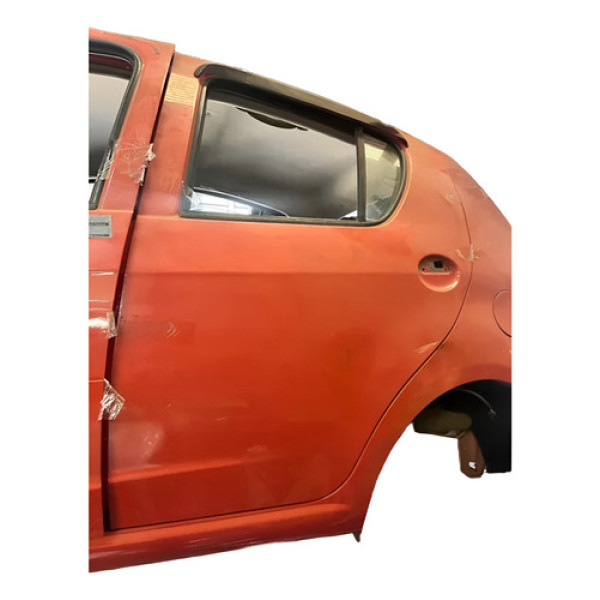 Porta Traseira Esquerda Geely Gc2 2014 Traseira Esquerdo Vermelho