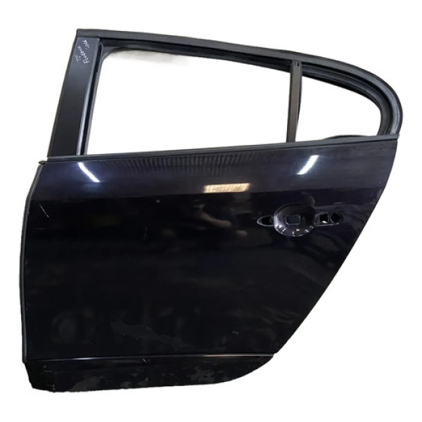 Porta Traseira Esquerda Fluence 2014 2015 2016 Traseira Esquerdo Preto