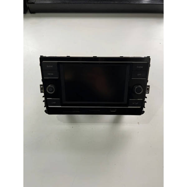 Central Multimídia Polo/t-cross/virtus 2018 2019 Preto